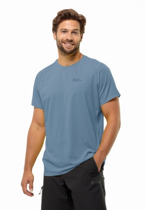 Blue Jack Wolfskin Prelightrail Men T Shirts | 38190795