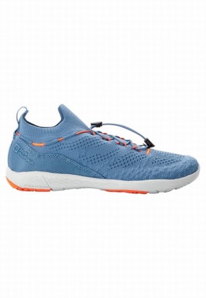 Blue Jack Wolfskin Spirit Knit Low Women Hiking Shoes | 10601031