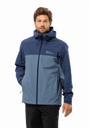 Blue Jack Wolfskin Weiltal 2l Men Rain Jackets | 85026465