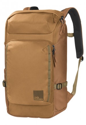 Brown Jack Wolfskin Dachsberg Men Daypack | 54815161