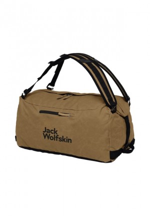 Brown Jack Wolfskin Traveltopia 45 Men Duffle Bags | 22208116