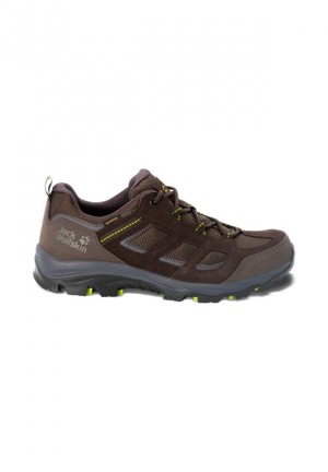 Brown Jack Wolfskin Vojo 3 Texapore Low Men Hiking Shoes | 68508768