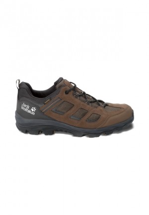 Brown Jack Wolfskin Vojo 3 Texapore Low Men Hiking Shoes | 90926928