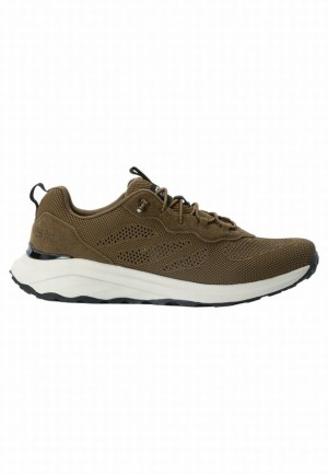 Chocolate Jack Wolfskin Dromoventure Knit Low Men Outdoor Shoes | 73486408