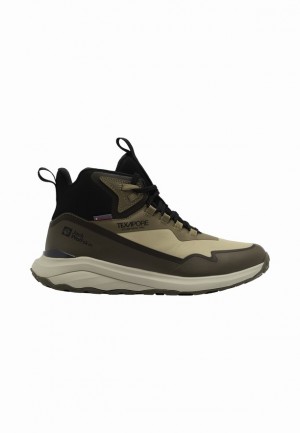 Coffee Jack Wolfskin Dromoventure Wt Texapore Mid Men Outdoor Shoes | 10114519