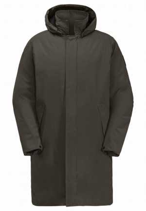Coffee Jack Wolfskin Koenigsbau Men Coats | 84655704