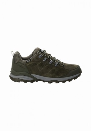Coffee Jack Wolfskin Refugio Texapore Low Men Hiking Shoes | 60201614