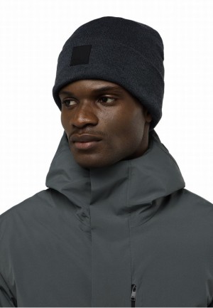 Green Jack Wolfskin Arcaden Men Beanie | 28863901