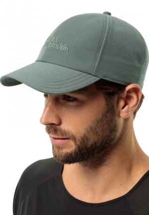 Green Jack Wolfskin Brand Men Baseball Caps | 36602355