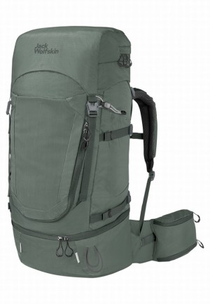Green Jack Wolfskin Highland Trail 50|5 Men Trekking Backpack | 75645065