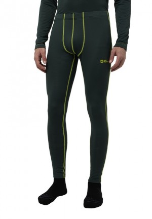 Green Jack Wolfskin Infinite Warm Men Tight | 30732965