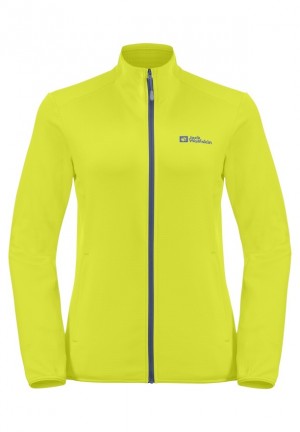Green Jack Wolfskin Kolbenberg Fz Women Fleece Jackets | 90635651