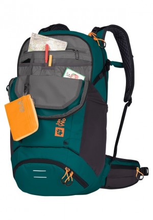 Green Jack Wolfskin Moab Jam Shape 25 Men Bike Backpack | 20741893