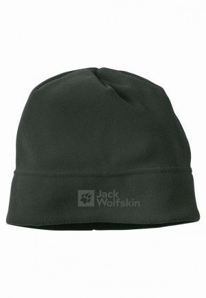 Green Jack Wolfskin Real Stuff Men Beanie | 26075682