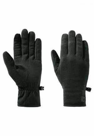 Green Jack Wolfskin Real Stuff Men Gloves | 86898693