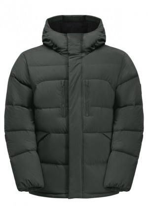 Green Jack Wolfskin Roemertor Men Down Jackets | 95280618