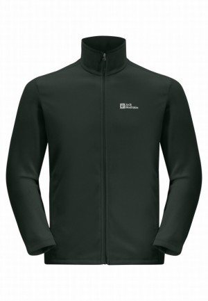 Green Jack Wolfskin Taunus Fz Men Fleece Jackets | 12015692
