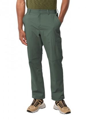 Green Jack Wolfskin Wanderthirst Men Pants | 91837276