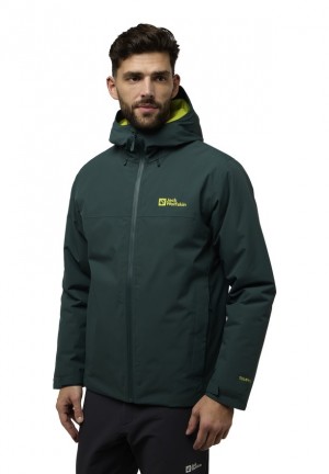 Green Jack Wolfskin Wisper Ins Men Jackets | 11967782