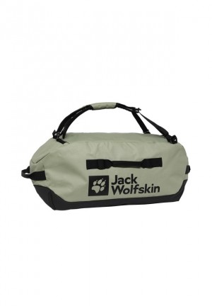Grey Jack Wolfskin All-in 65 Men Duffle Bags | 29399297