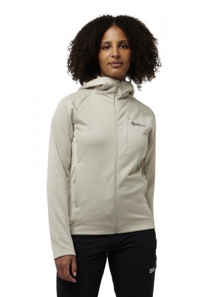 Grey Jack Wolfskin Alpgrat Xt Women Fleece Jackets | 78953591