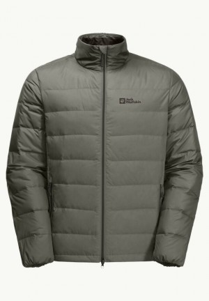 Grey Jack Wolfskin Ather Men Down Jackets | 34998657