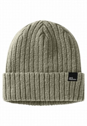 Grey Jack Wolfskin Cushy Women Beanie | 43910624
