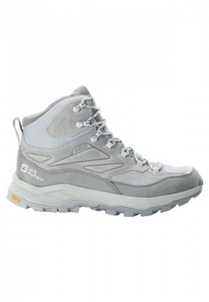 Grey Jack Wolfskin Cyrox Texapore Mid Men Hiking Shoes | 56219974
