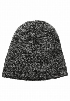 Grey Jack Wolfskin Feldberg Men Beanie | 88592857