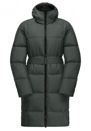 Grey Jack Wolfskin Frozen Lake Women Down Coats | 29367577