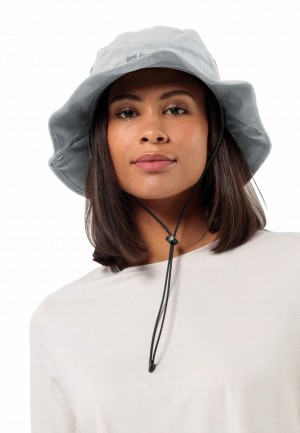 Grey Jack Wolfskin Mesh Women Hats | 56675880
