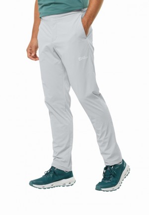 Grey Jack Wolfskin Prelight Men Hiking Pants | 96666720