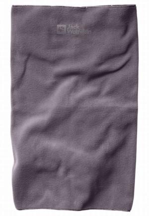 Grey Jack Wolfskin Real Stuff Loop Women Scarf | 46632504
