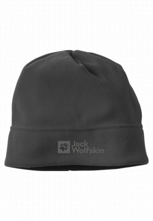 Grey Jack Wolfskin Real Stuff Men Beanie | 67406982