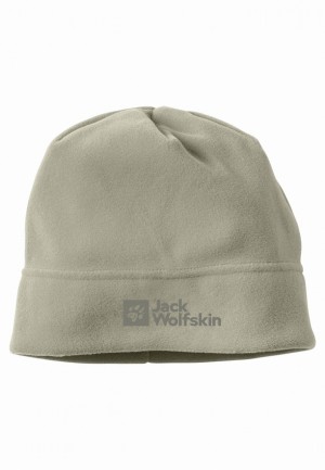 Grey Jack Wolfskin Real Stuff Men Beanie | 97264558