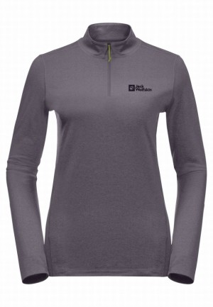 Grey Jack Wolfskin Skyhermal Hz Women T Shirts | 28918801