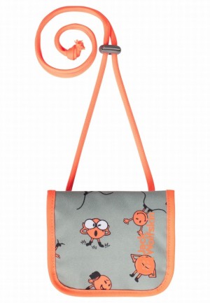 Grey Jack Wolfskin Smileyworld Women Pouches | 13112743