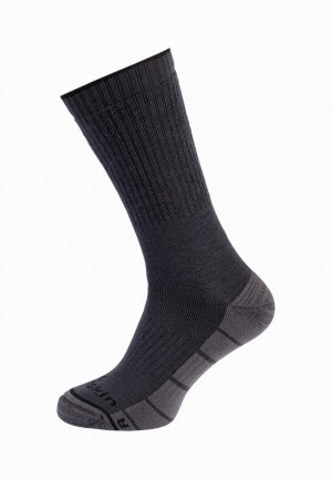 Grey Jack Wolfskin Trek Merino Cl C Women Socks | 92914744