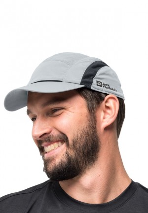 Grey Jack Wolfskin Vent Men Baseball Caps | 86391676