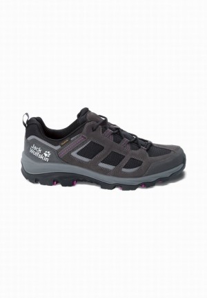Grey Jack Wolfskin Vojo 3 Texapore Low Women Hiking Shoes | 51383184