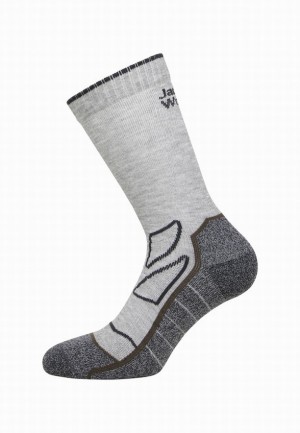Grey Jack Wolfskin Vojo Cl C Women Socks | 18835030