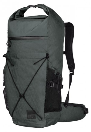 Grey Jack Wolfskin Wandermood Rolltop 30 Women Hiking Backpack | 34426423