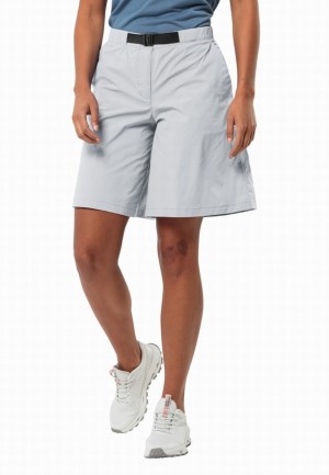 Grey Jack Wolfskin Wanderwhim Women Shorts | 34160563