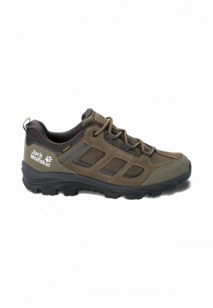 Khaki Jack Wolfskin Vojo 3 Texapore Low Men Hiking Shoes | 39990952