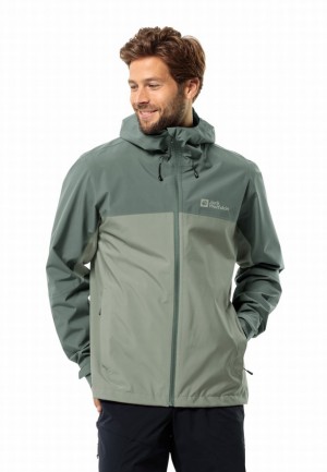 Mint Jack Wolfskin Weiltal 2l Men Rain Jackets | 76434544