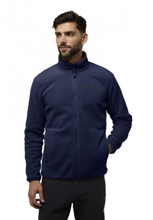 Navy Jack Wolfskin Altenberg 3in1 Men Jackets | 29119448