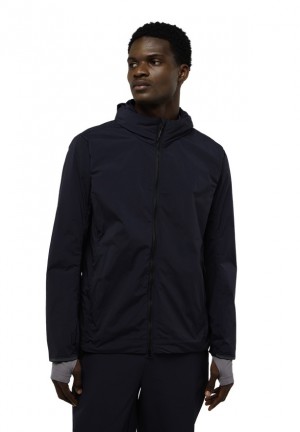 Navy Jack Wolfskin Bike Commute Xt Men Jackets | 70471954