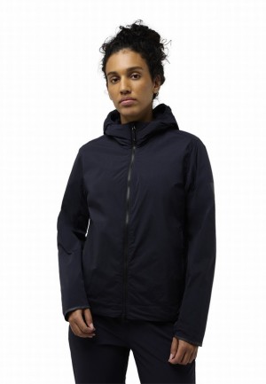 Navy Jack Wolfskin Bike Commute Xt Women Jackets | 48096588
