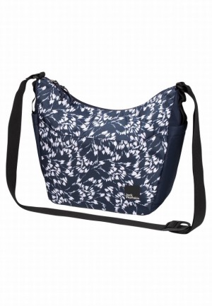 Navy Jack Wolfskin Burgweg Men Shoulder Bags | 52054687