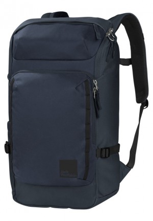 Navy Jack Wolfskin Dachsberg Men Daypack | 95851429